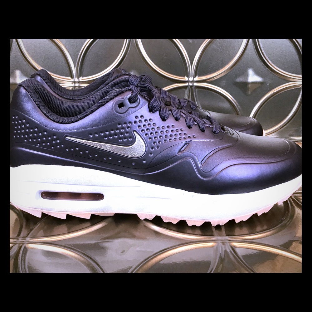 Nike Womens Air Max 1 Golf Shoe Purple Size 7.5